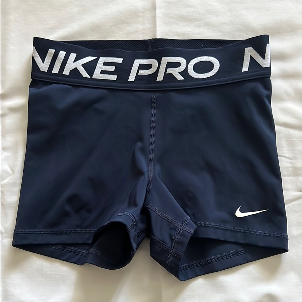 Nike Pro Navy Blue Shorts